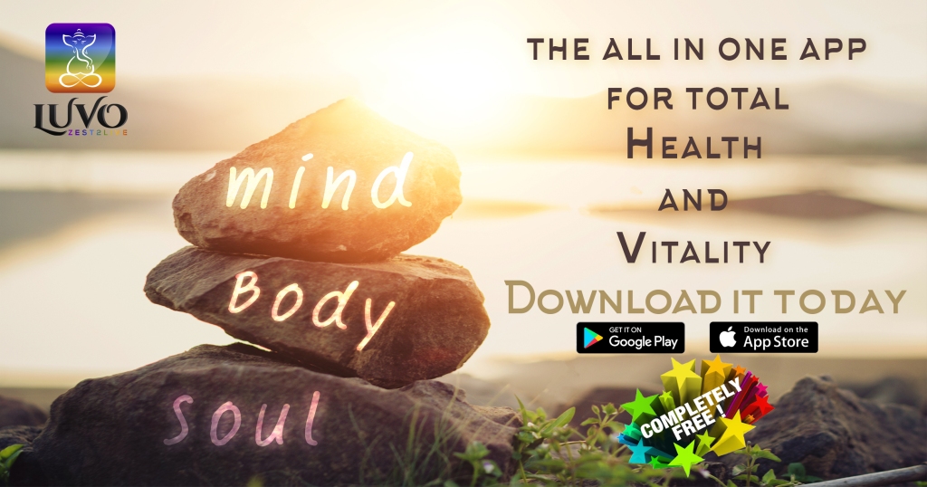 zen rocks mind body soul LUVO app